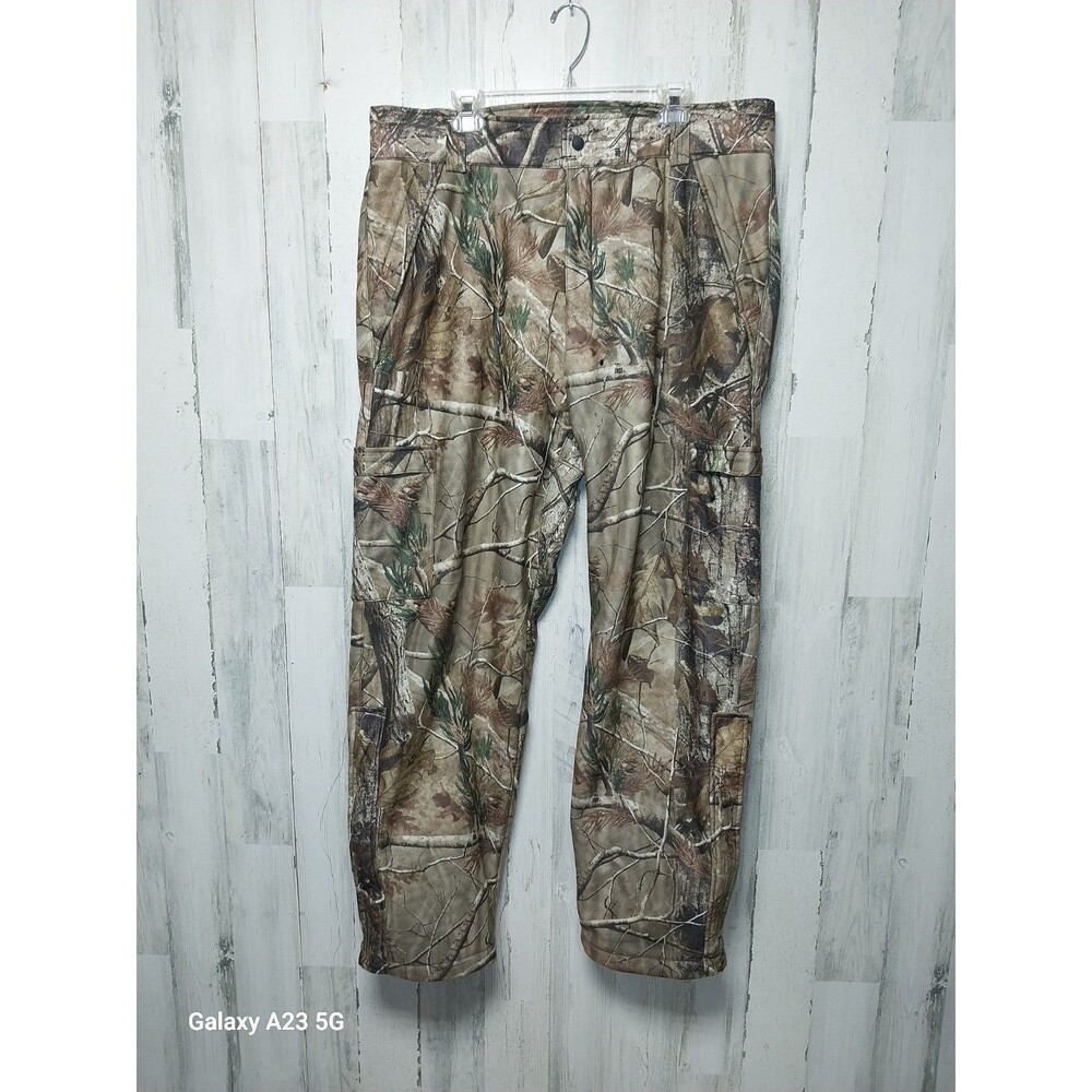 Trail Tech Waterproof Hunting Pants Realtree Hardwoods Green Camo Size 2XL